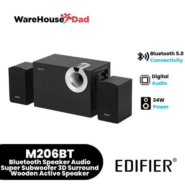 Edifier M206BT  Bluetooth Multimedia Speaker