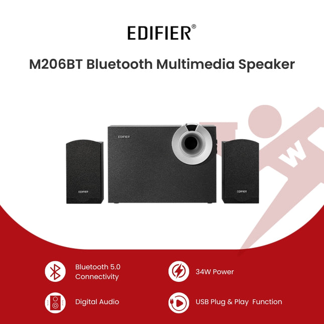 Edifier M206BT  Bluetooth Multimedia Speaker