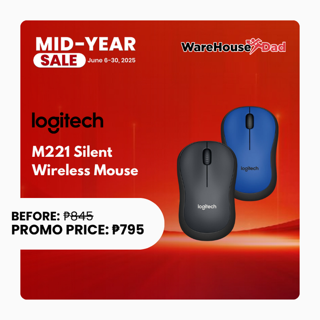 Logitech M221 Silent Wireless Mouse