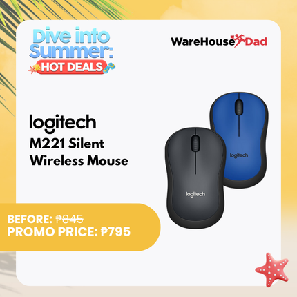 Logitech M221 Silent Wireless Mouse