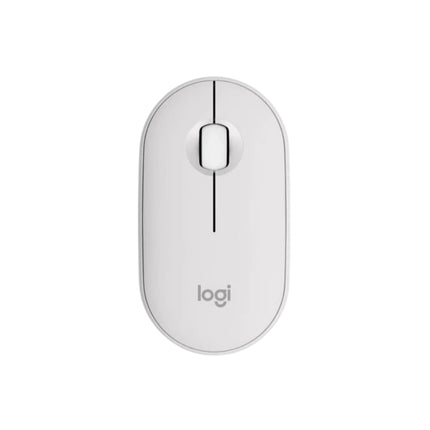 Logitech Pebble Mouse 2 M350s Slim Compact Bluetooth Wireless Mouse With Customizable Button
