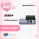 Dahua M6 Dash Camera with FREE Adata SD Card