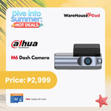 Dahua M6 Dash Camera with FREE Adata SD Card