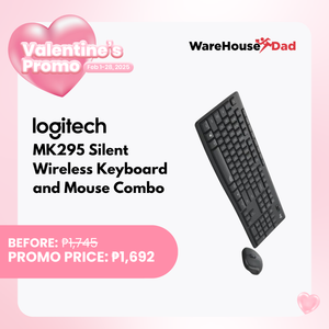 Logitech MK295 Silent Wireless Keyboard and Mouse Combo