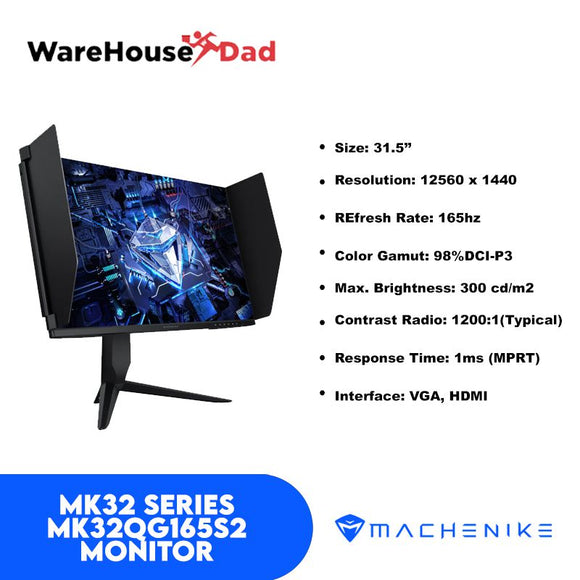 Machenike MK32 Series - MK32QG165S2RU Monitor