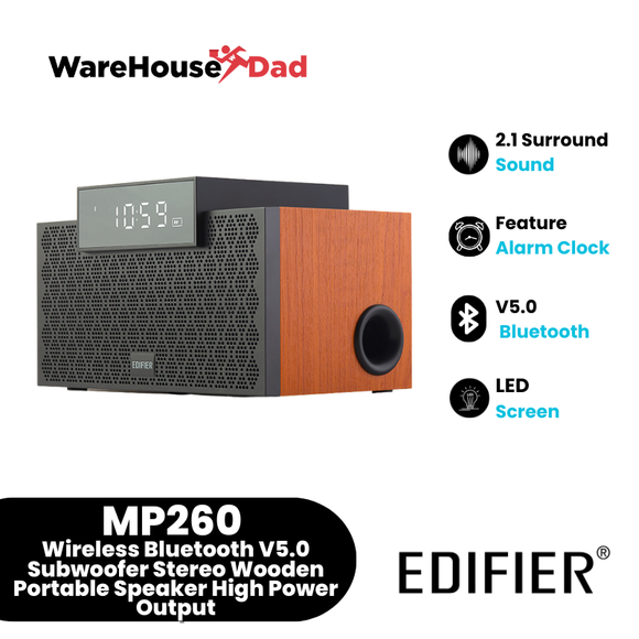 Edifier MP260  Multifunctional Integrated 2.1 Channel Bluetooth Speaker