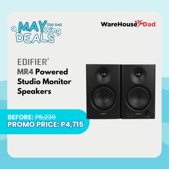 Edifier MR4  Powered Studio Monitor Speakers