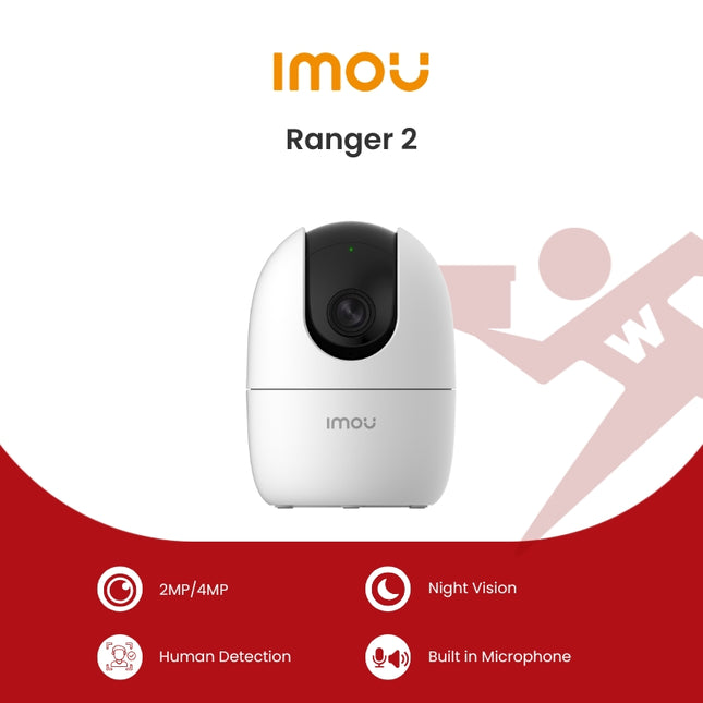 Imou Ranger 2-D Home Pan & Tilt Wi-Fi Security Camera