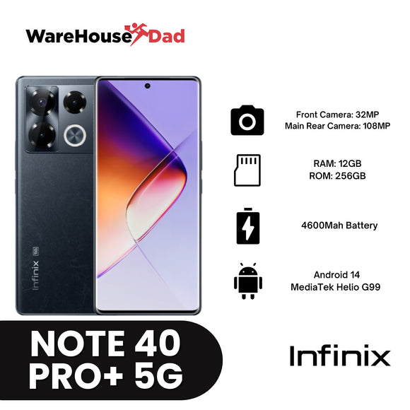 Infinix NOTE 40 Pro+ 5G 12G+256GB Smartphone