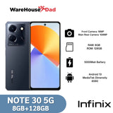 Infinix Note 30 5G 8GB RAM | 128GB ROM | 256GB ROM Smartphone