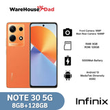 Infinix Note 30 5G 8GB RAM | 128GB ROM | 256GB ROM Smartphone