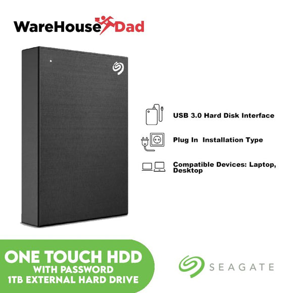 Seagate ONE TOUCH 1TB (STKY10004) External Portable HDD