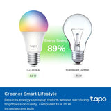 TP-Link Tapo L535E Smart WiFi Light Bulb, Multicolor