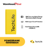 TechLife Powerbank 2 (TLPBNK05) 10000Mah