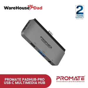 Promate PadHub-Pro USB-C Multimedia Hub