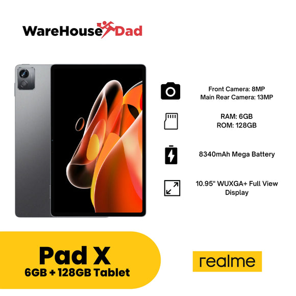 Realme Pad X Tablet 6GB RAM+128GB ROM Android Tablet