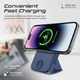 Promate PowerMag-Trio SuperCharge MagSafe Compatible & Apple Watch Wireless Charging Power Bank