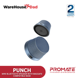 Promate Punch High-Fidelity Mini Bluetooth Speaker with MagSafe Compatible Base