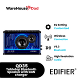 Edifier QD35  Tabletop Bluetooth Speaker with GaN charger