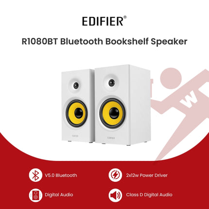 Edifier R1080BT  Bluetooth Bookshelf Speaker