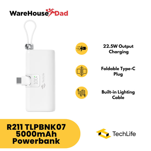 TechLife R211 (TLPBNK07) 5000mAh Powerbank