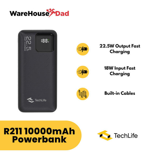 TechLife R211 (TLPBNK08) 10000mAh Powerbank