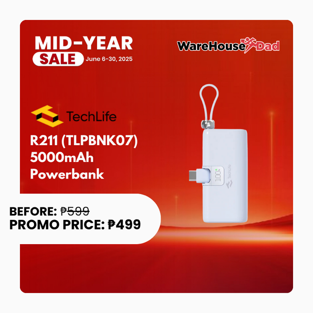 TechLife R211 (TLPBNK07) 5000mAh Powerbank