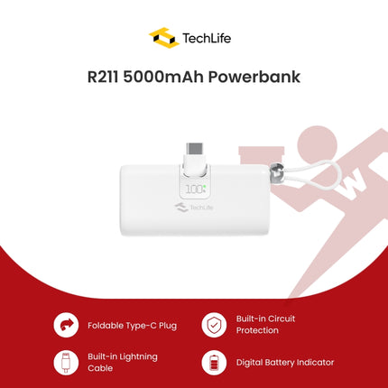 TechLife R211 (TLPBNK07) 5000mAh Powerbank