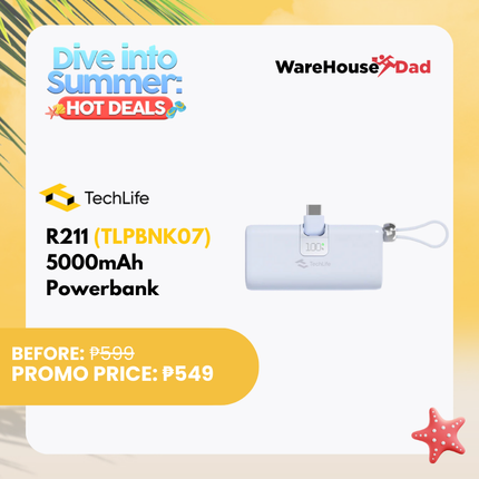 TechLife R211 (TLPBNK07) 5000mAh Powerbank