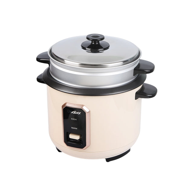 Gaabor Rice Cooker Accurate Temperature Control Equipped, Steamer Basket (RC15M-WH02A)