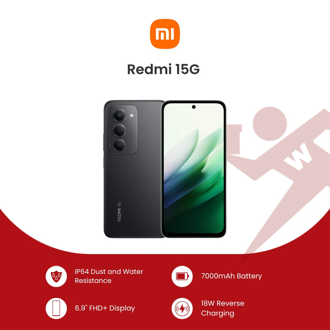 Xiaomi Redmi 15 5G 8GB+256GB Smartphone