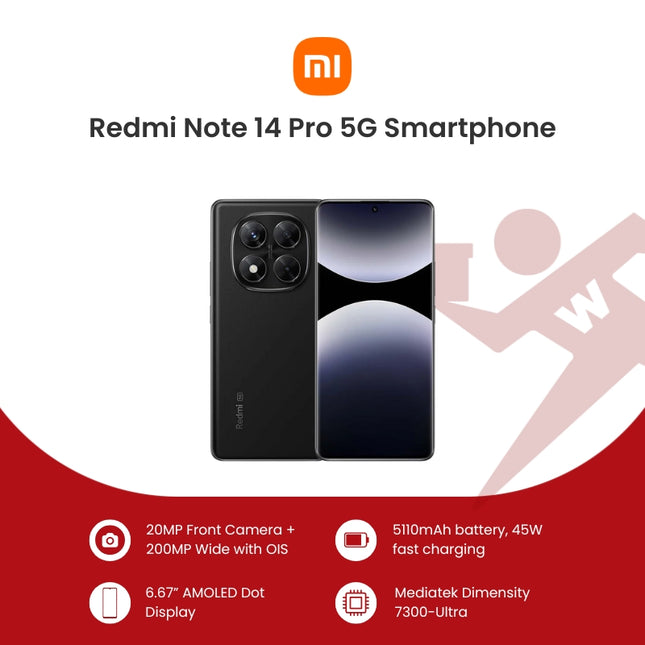 Xiaomi Redmi Note 14 Pro 5G Smartphones