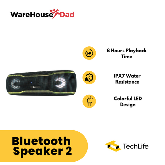 Techlife Bluetooth Speaker 2