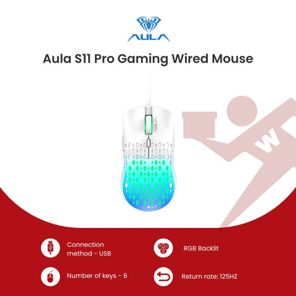 Aula S11 Pro Gaming Wired Mouse