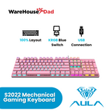 AULA S2022 Mechanical Gaming Keyboard