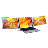 Juno S400 Portable Dual-Screen Monitor for Notebooks