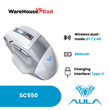 Aula SC550 Wireless and Wired Mouse