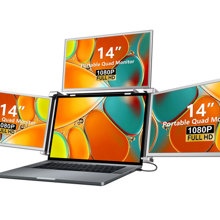 Juno S680 Portable Quad Monitor for Notebooks