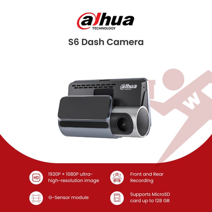 Dahua S6 Dash Camera FREE Adata SD Card