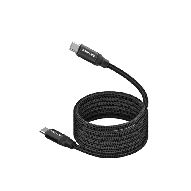 Promate Springy 60W Power Delivery Self-Organizing Magnetic USB-C Cable