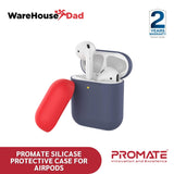 Promate SiliCase Dual-Toned Multi-Design Protective Case for Airpods