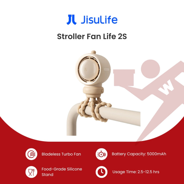 Jisulife Stroller Fan Life 2S
