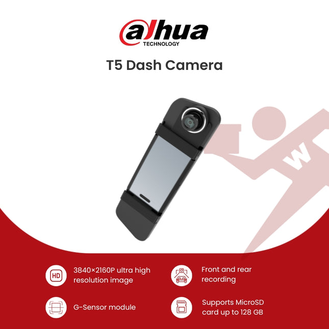 Dahua T5 Dash Camera with FREE DAHUA C100 32GB SD CARD