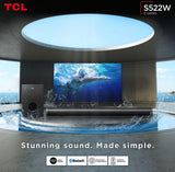 TCL S522W  2.1 Channel Soundbar with HDMI ARC