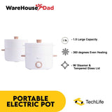 TechLife Portable Electric Pot
