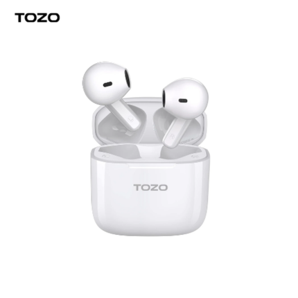 TOZO A3 Pro Half in-Ear Lightweight Wireless Earbuds with Digital Call Noise Reduction l White