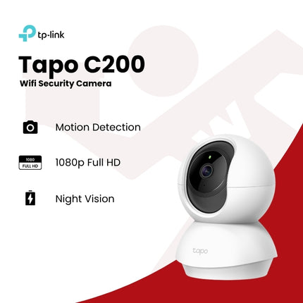 TP-Link Tapo C200 Pan/Tilt Home Security Wi-Fi Camera