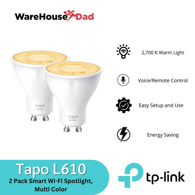 TP-Link Tapo L610 Smart Wi-Fi Spotlight, Dimmable