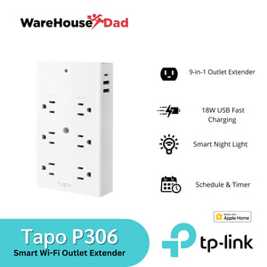 TP-Link Tapo P306 Smart Wi-Fi Outlet Extender