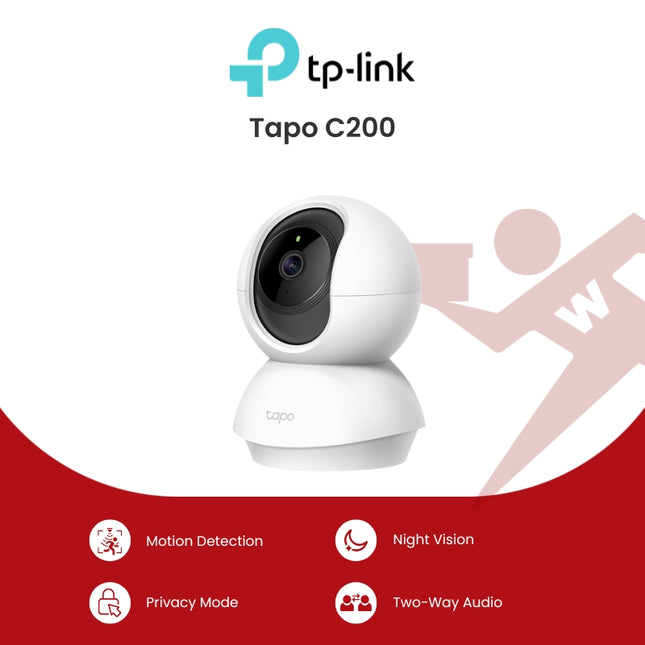 TP-Link Tapo C200 Pan/Tilt Home Security Wi-Fi Camera